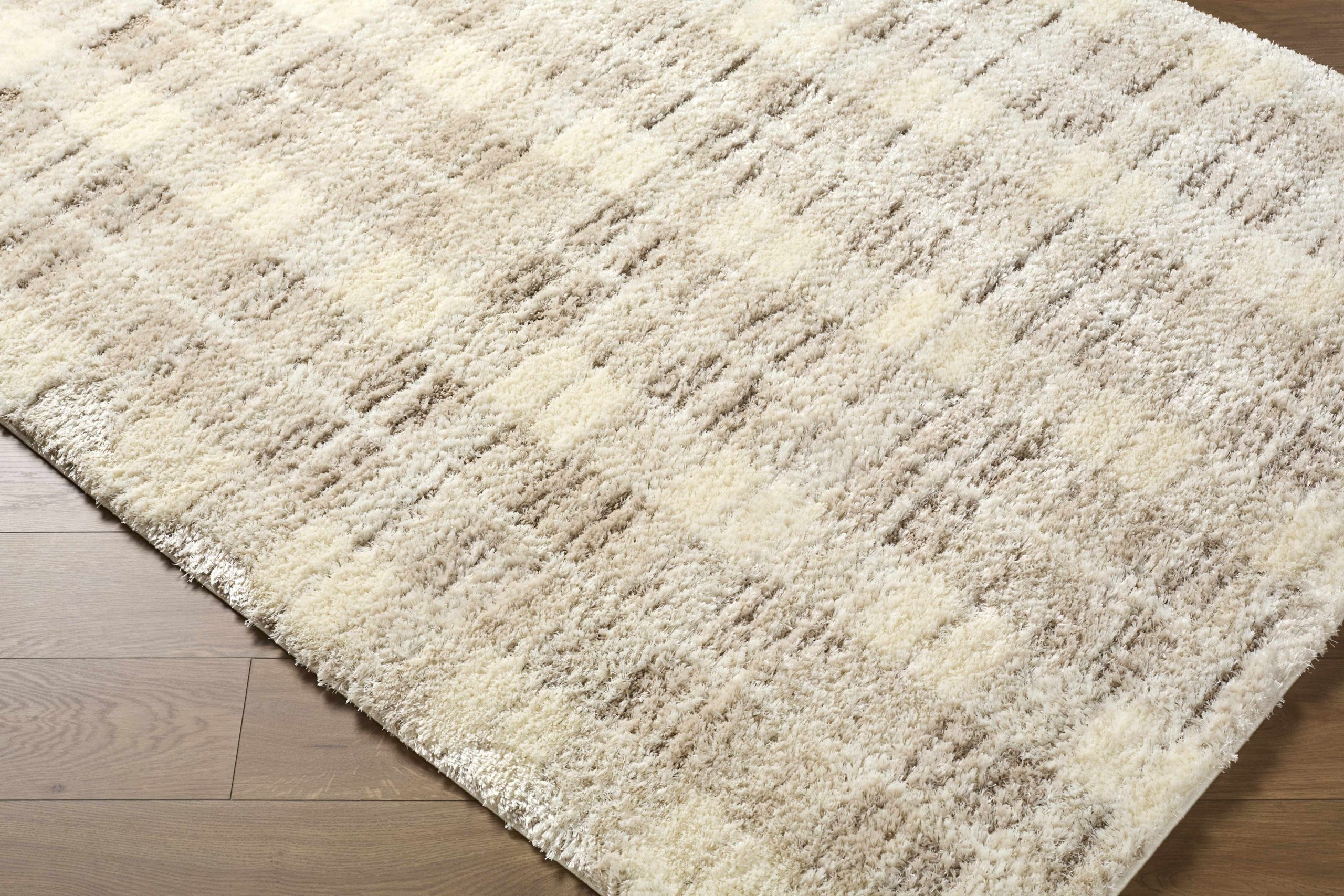 Anfisa Cream Luxe Shag Area Rug - Image 4