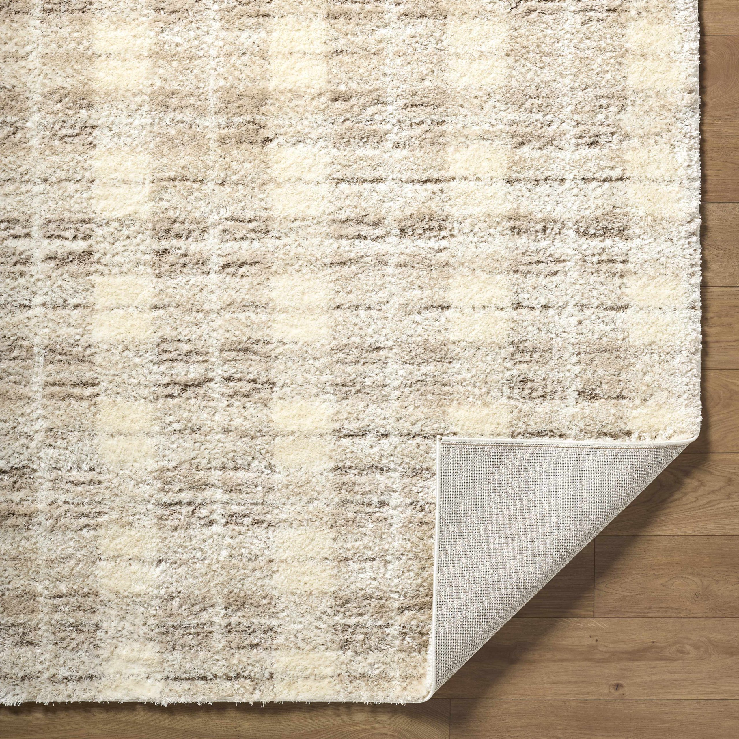 Anfisa Cream Luxe Shag Area Rug - Image 6