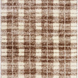 Anfisa Beige Luxe Shag Area Rug