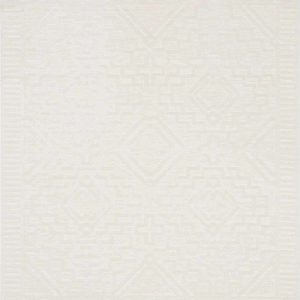 Plumtree 3D White Outdoor Rug
