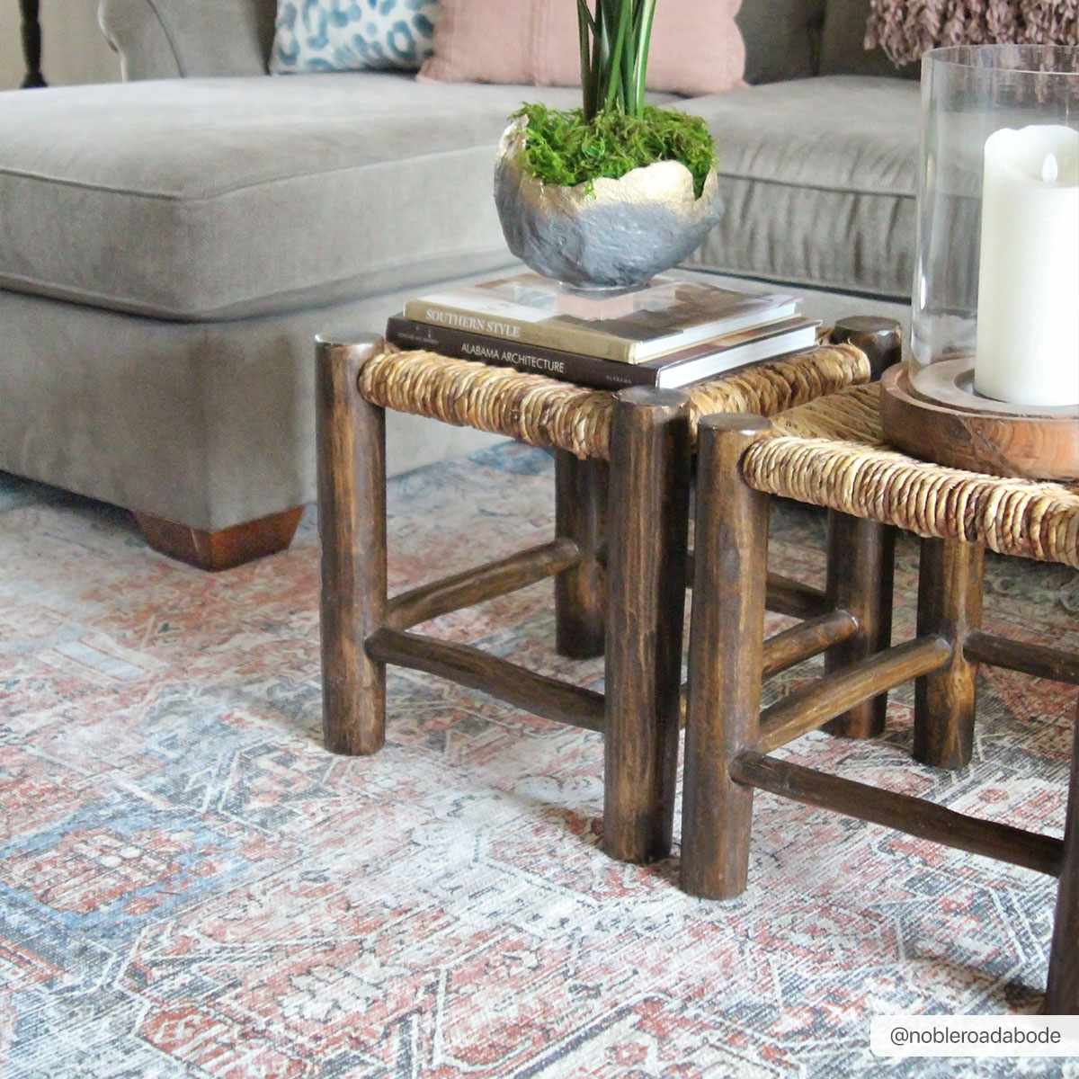 Rosman Distressed Washable Area Rug - Image 17