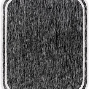 Arnola Black Outdoor Rug