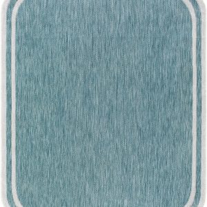 Arnola Light Blue Outdoor Rug