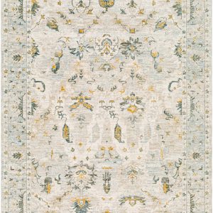 Emile Textured Rug with Fringes