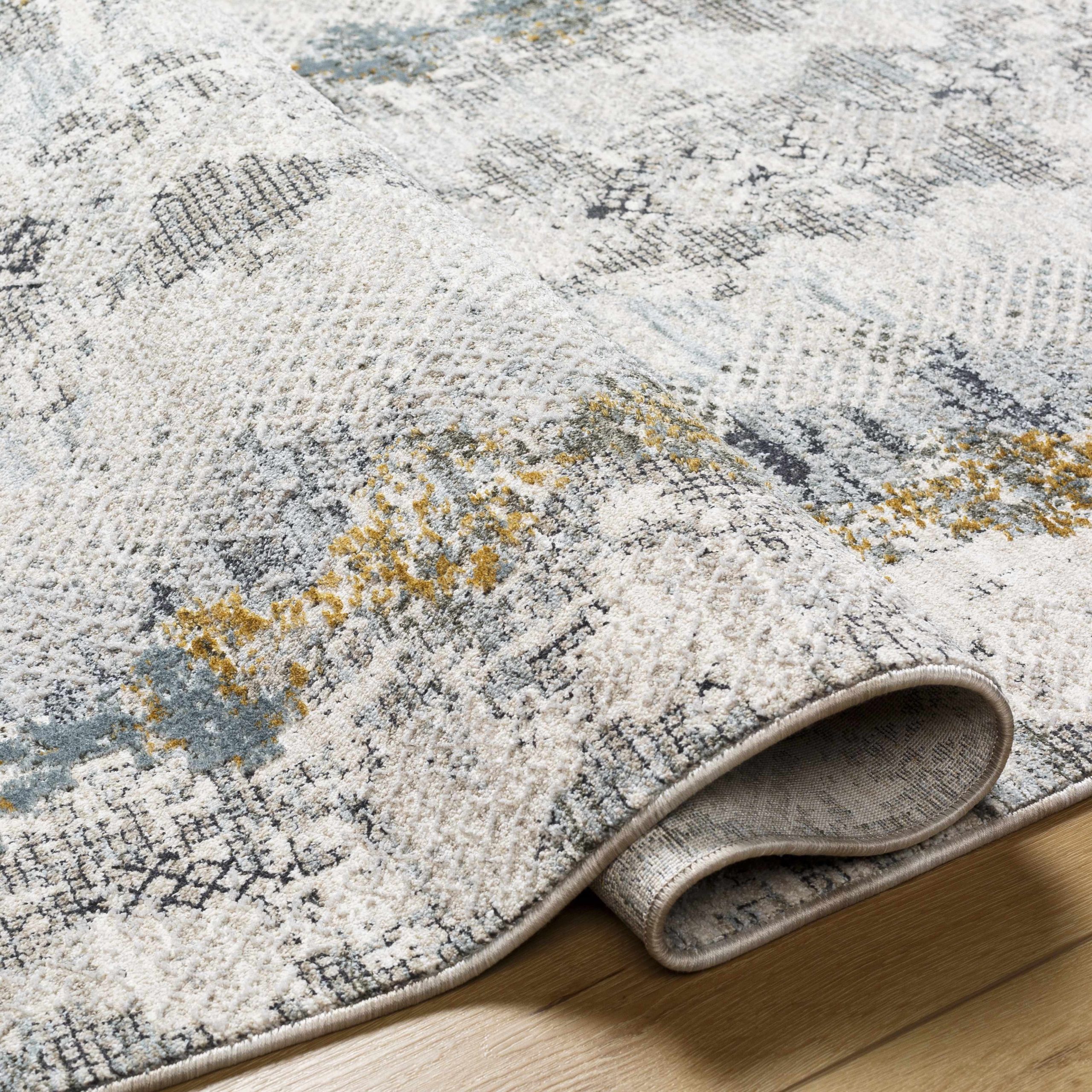 Lalo Textured Rug with Fringes - Image 18