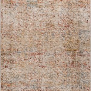 Sava Rust Rich Textured Traditional Rug
