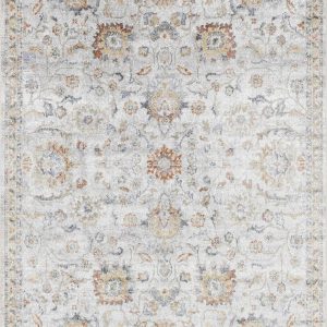 Dion Washable Floral Rug - Clearance
