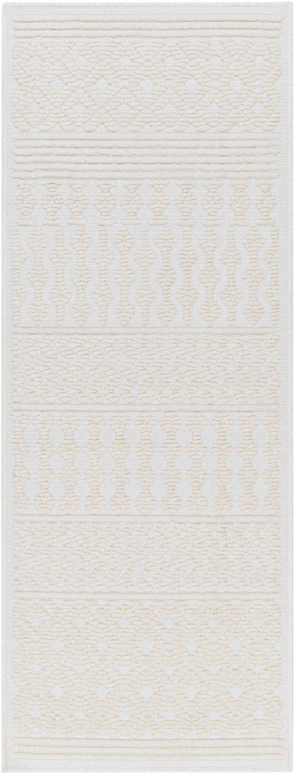 Drago White Washable Area Rug - Image 9