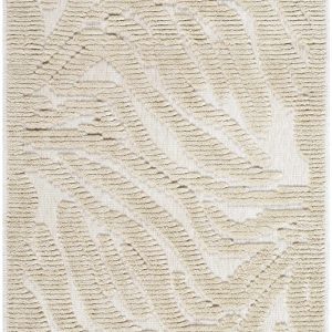 Keto Beige Washable Area Rug
