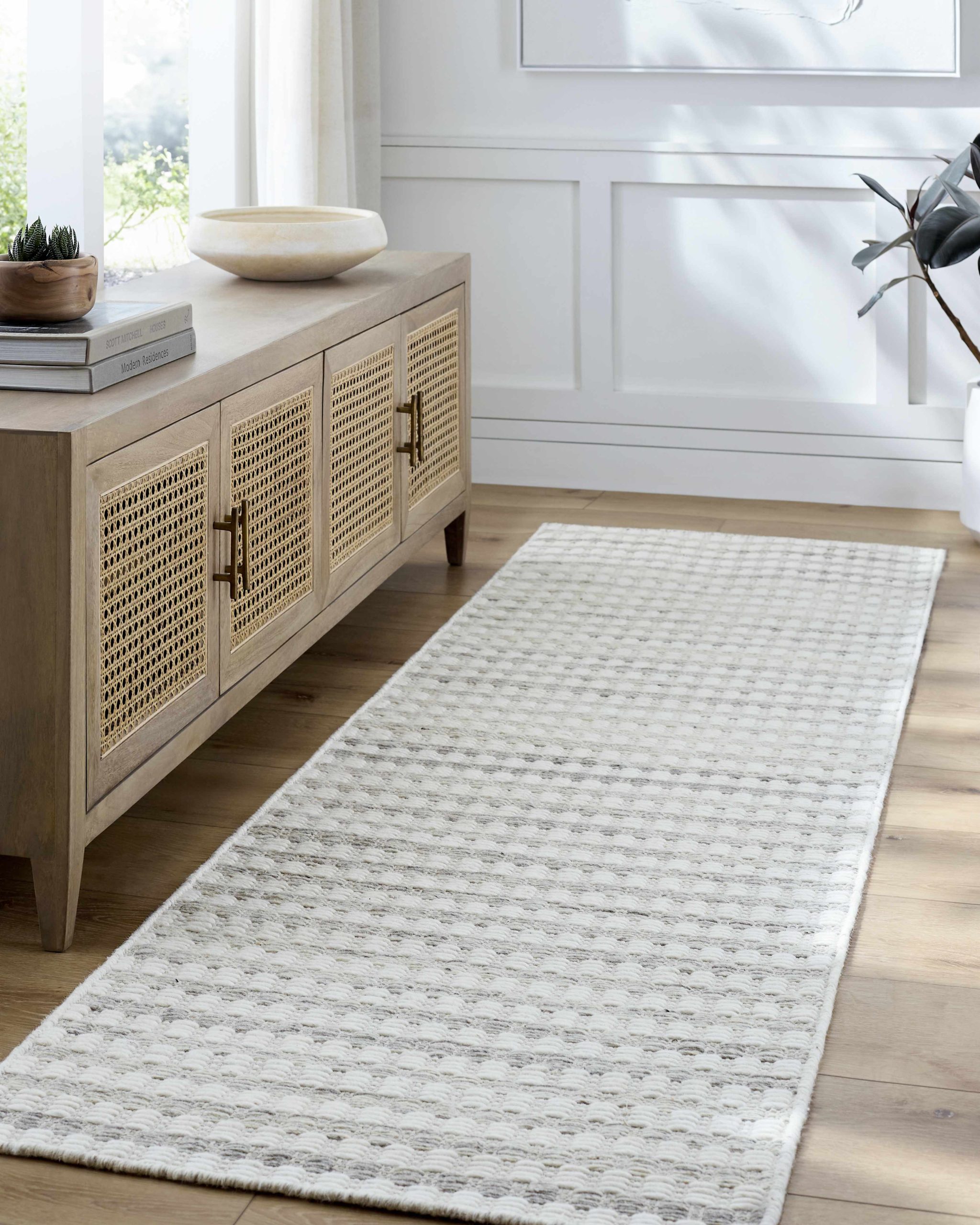Tevah Pearl Wool Rug - Image 3
