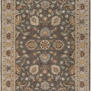 Cherryfield Hand Tufted Taupe Wool Rug