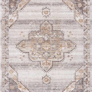 Keltie Beige Medallion Area Rug