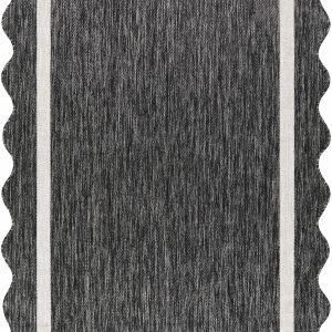 Varro Black Outdoor Area Rug