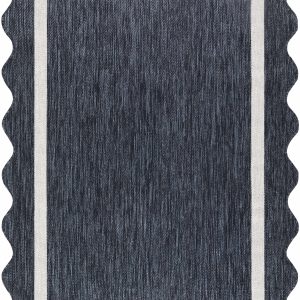 Varro Navy Outdoor Area Rug