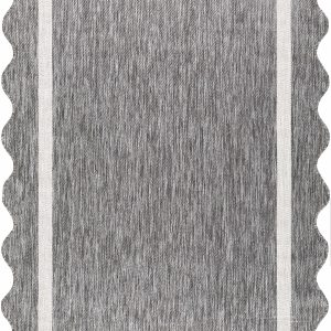 Varro Charcoal Outdoor Area Rug