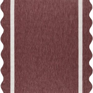 Varro Burgundy Outdoor Area Rug