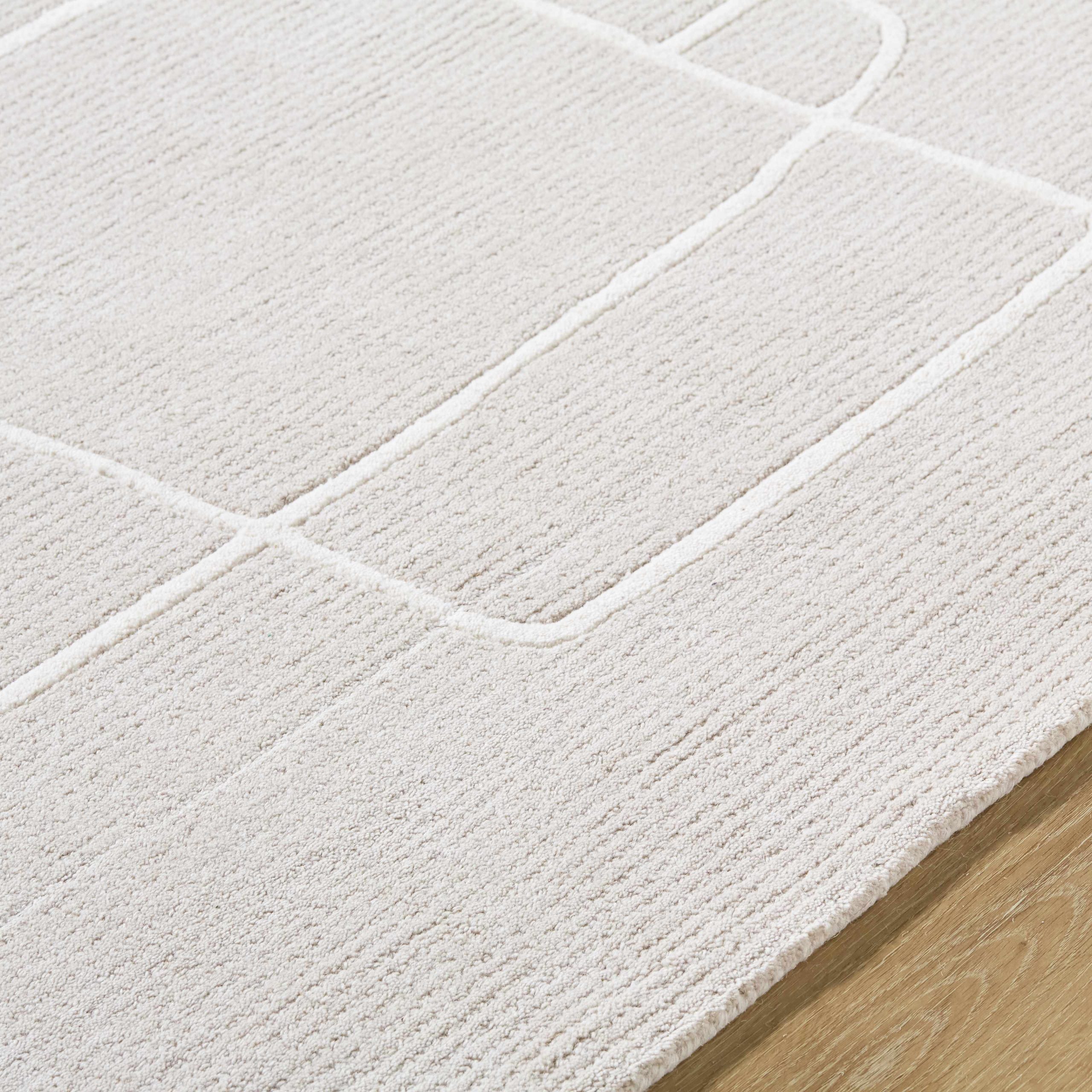 Vatsa Gray Abstract Area Rug - Image 5