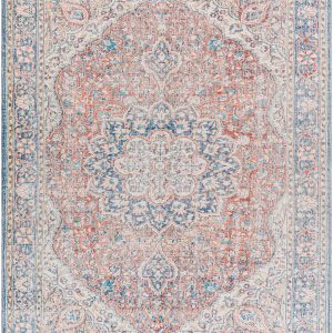 Wacousta Red&Blue Washable Rug - Clearance