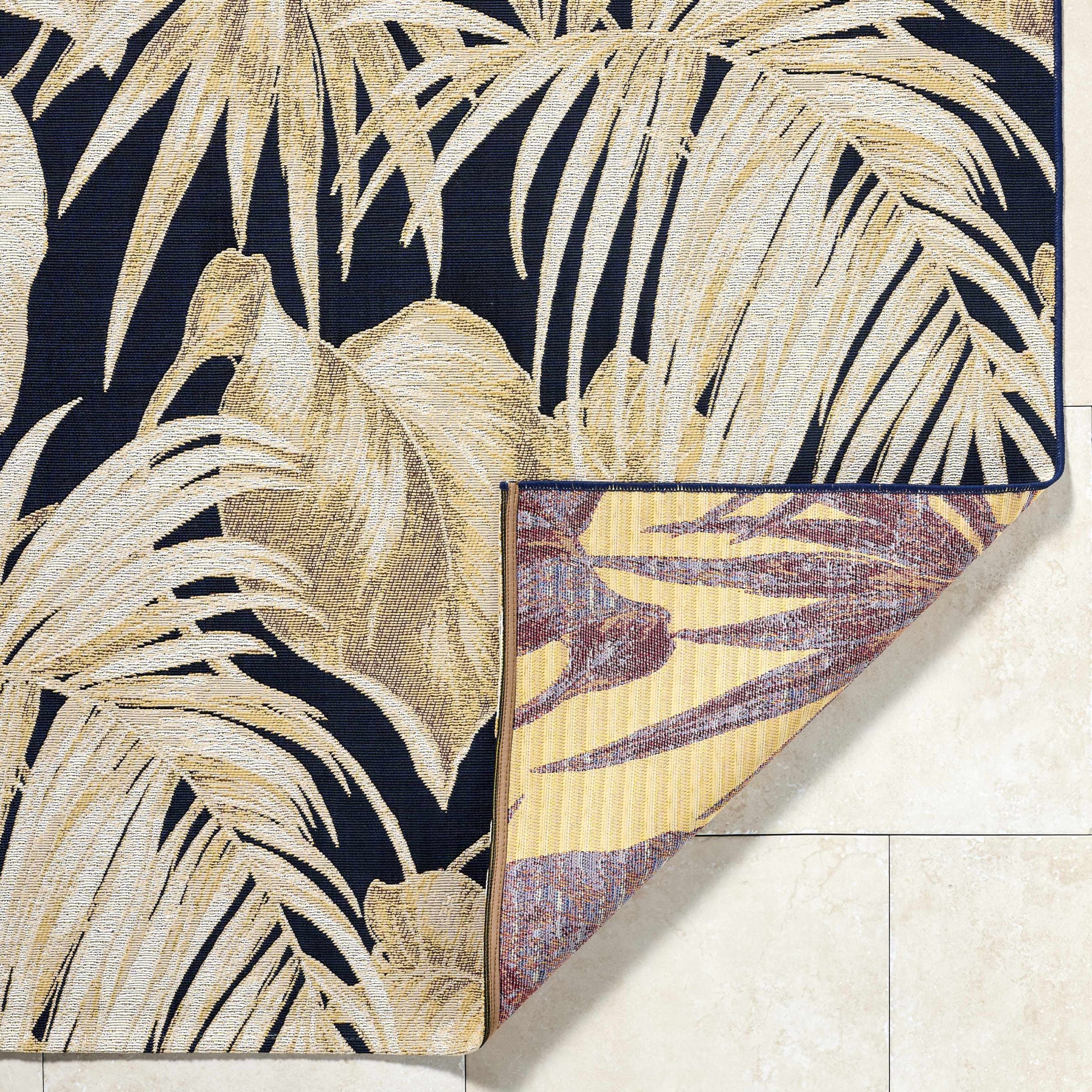 Amirah Midnight Blue Outdoor Area Rug - Image 5