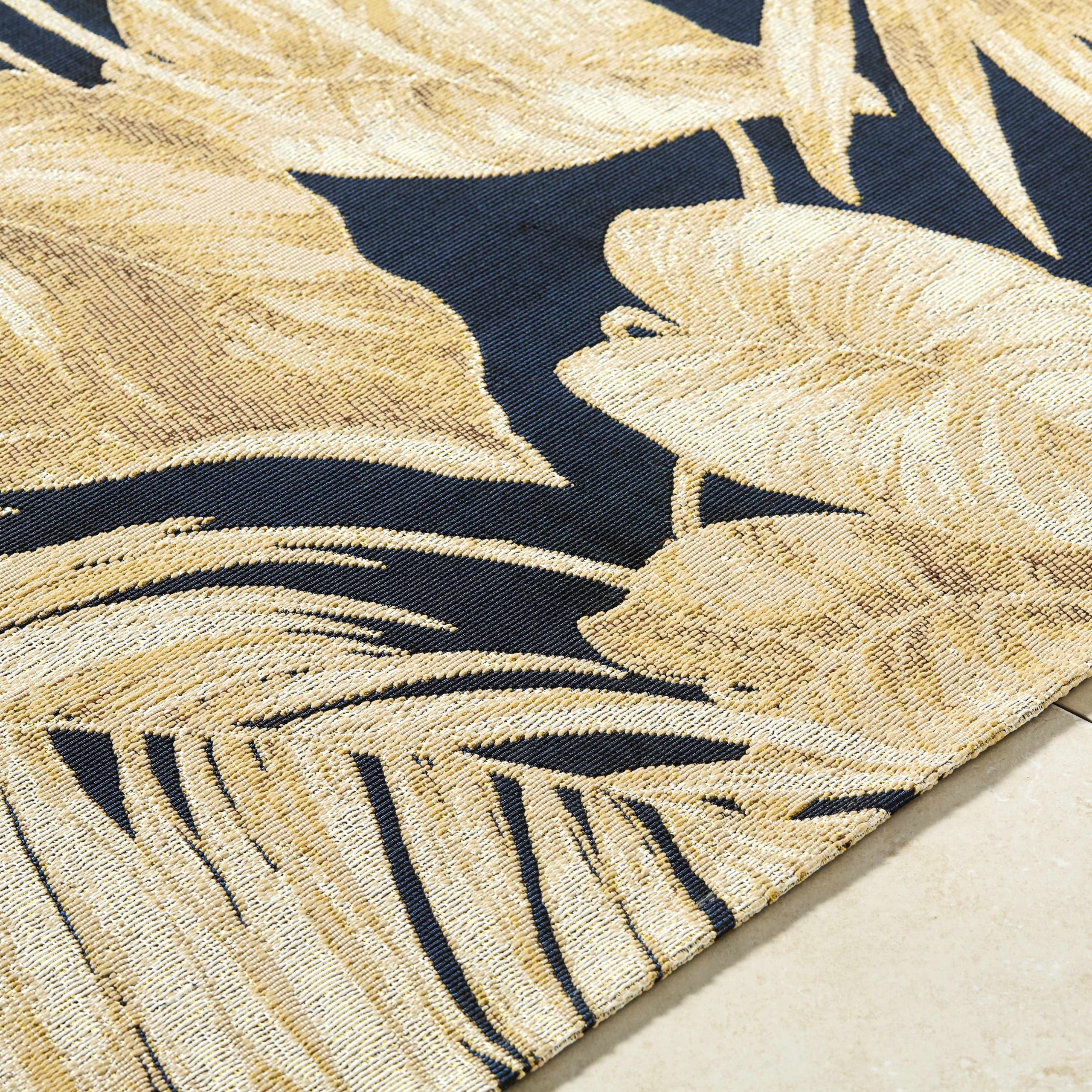 Amirah Midnight Blue Outdoor Area Rug - Image 6