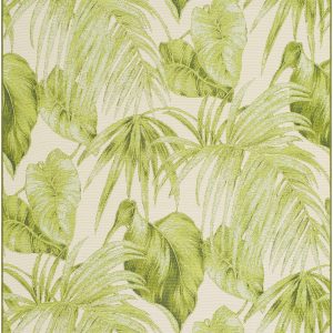 Amirah Green Outdoor Area Rug
