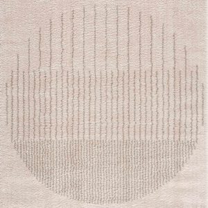 Apichu Gray Washable Area Rug