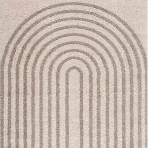 Yasuo Gray Washable Area Rug