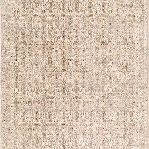 Jizu Gray Persian Area Rug