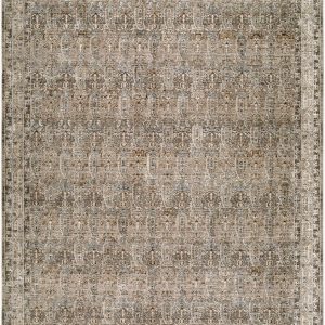 Jizu Olive Persian Area Rug