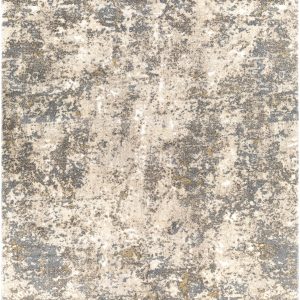 Alabaster Abstract Thick Luxe Rug
