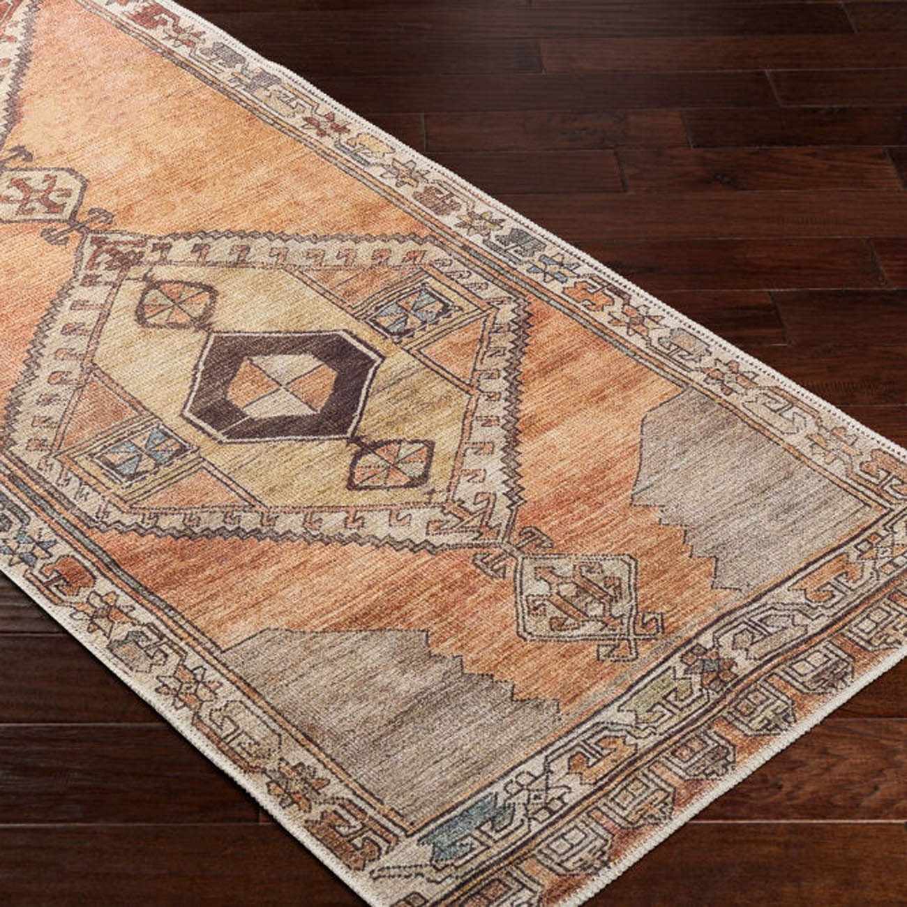 Medinah Washable Runner Rug - Image 10