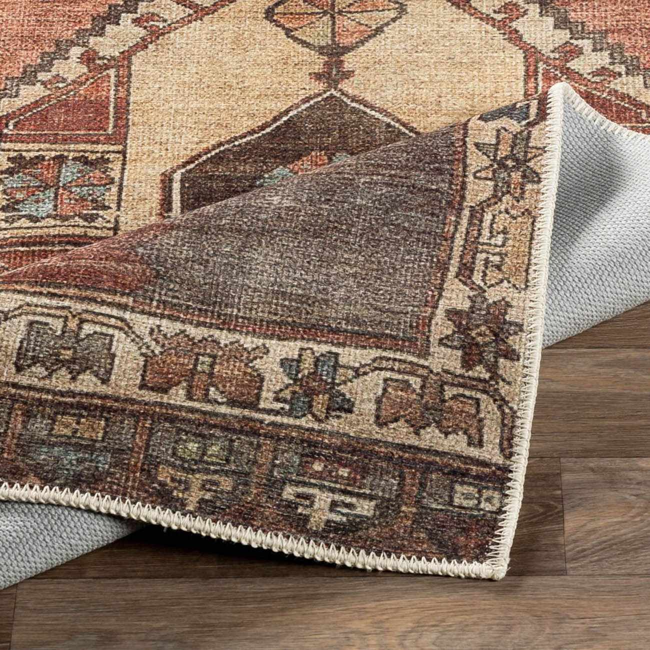 Medinah Washable Runner Rug - Image 12