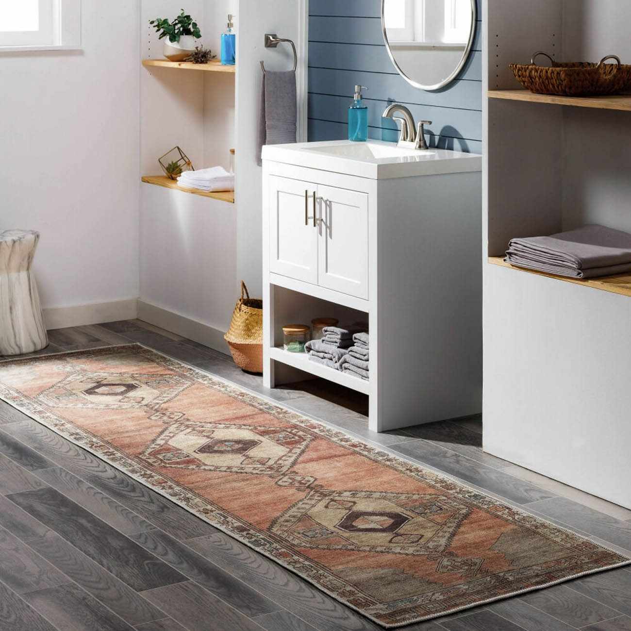 Medinah Washable Runner Rug - Image 3
