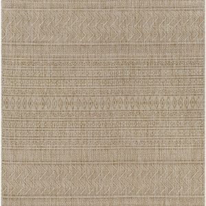 Madras Cream All Over Performance Outdoor Rug