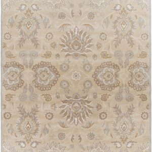 Conesus 1192 Hand Tufted Ivory&Taupe Wool Rug