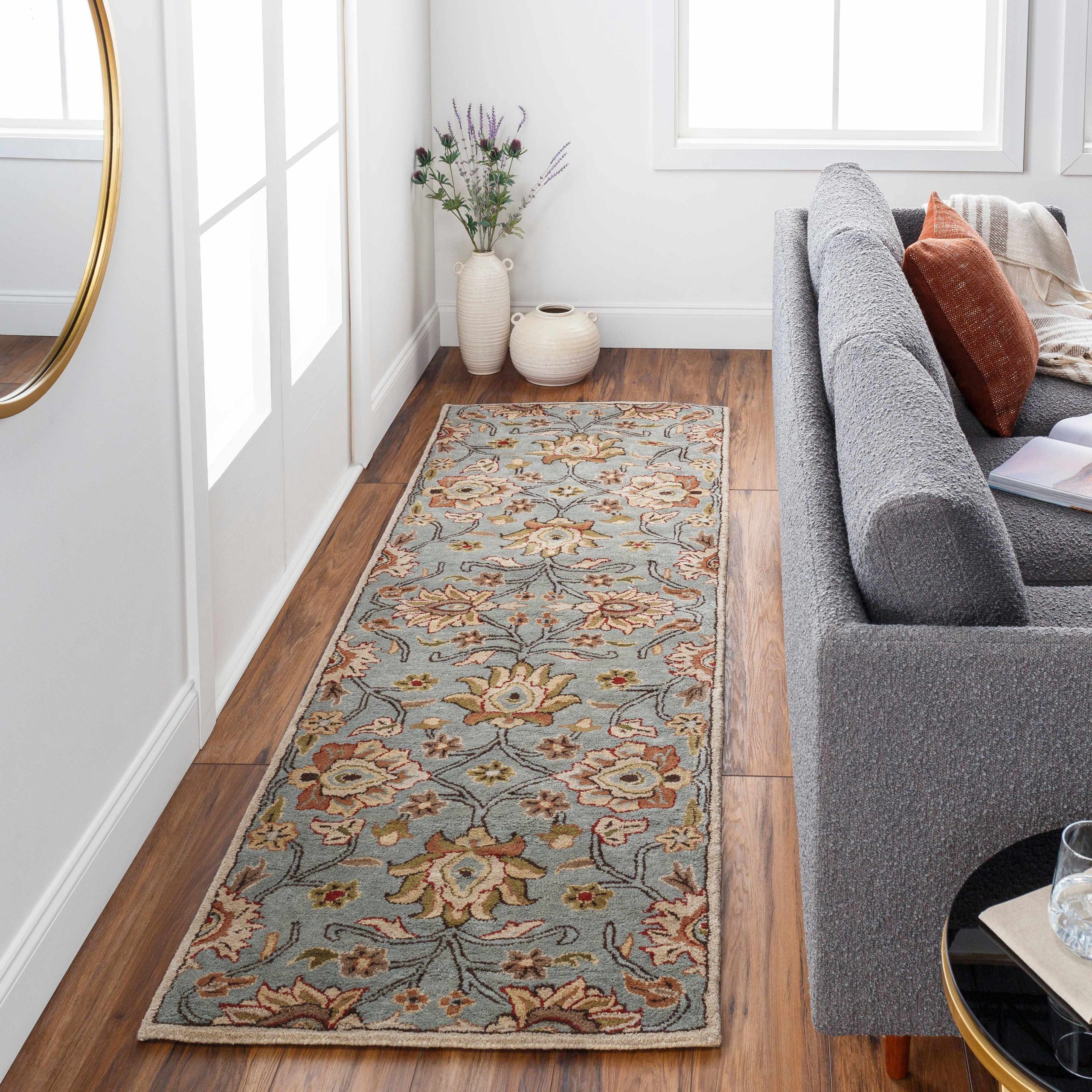 Conesus Hand Tufted Gray 1052 Area Rug - Image 3