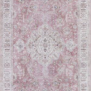 Bergman Distressed Red Area Rug