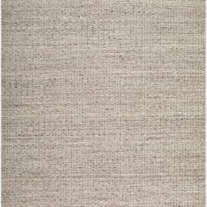 Nikie Taupe Abstract Hand Woven Wool Area Rug