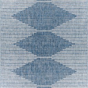 Stephan Navy Outdoor Rug