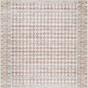 Zafira Machine Woven Becki Owens x LIVABLISS BOZF-2300 Washable Area Rug
