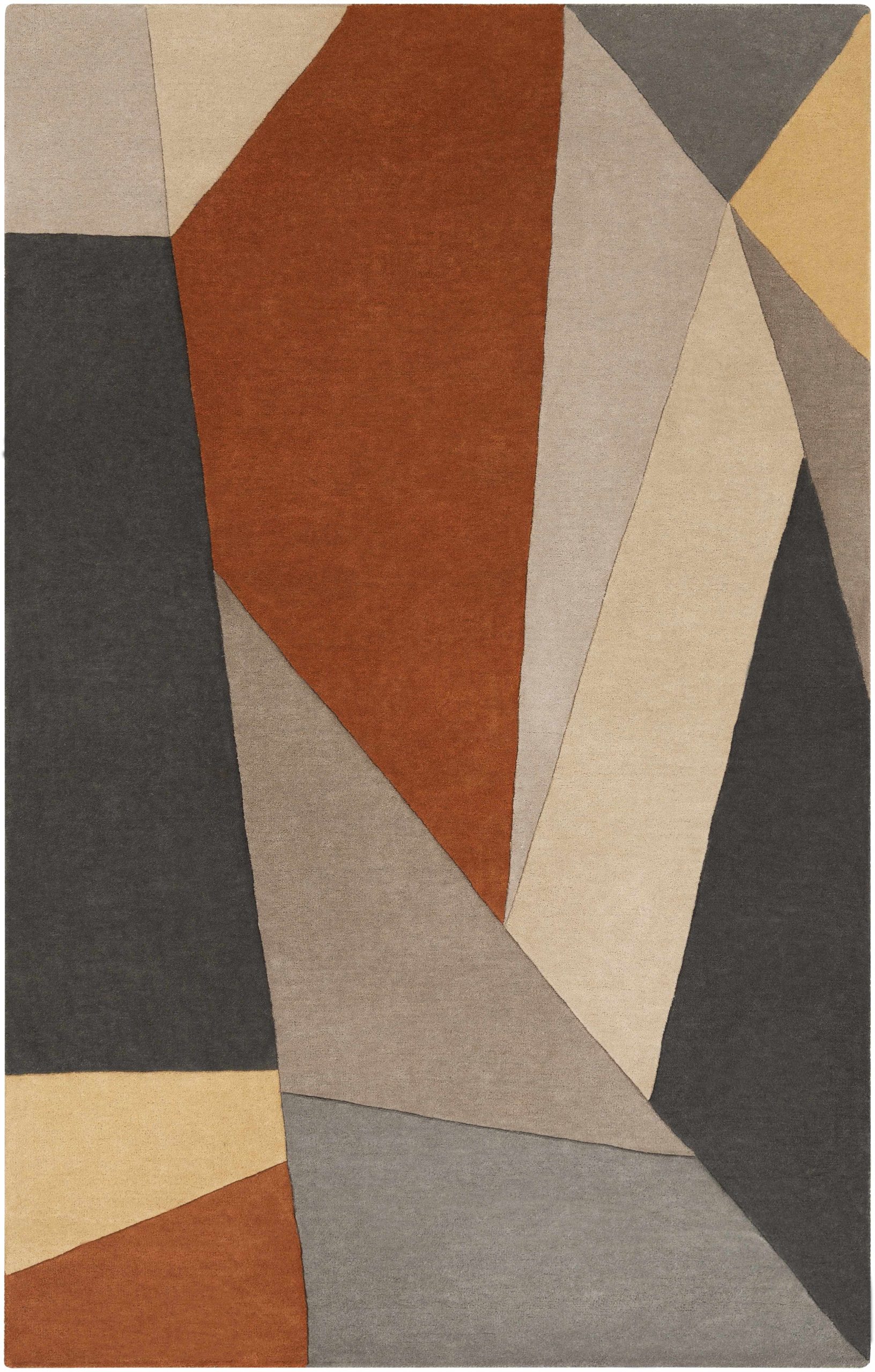 Bracknell Modern Wool Rug - Image 11