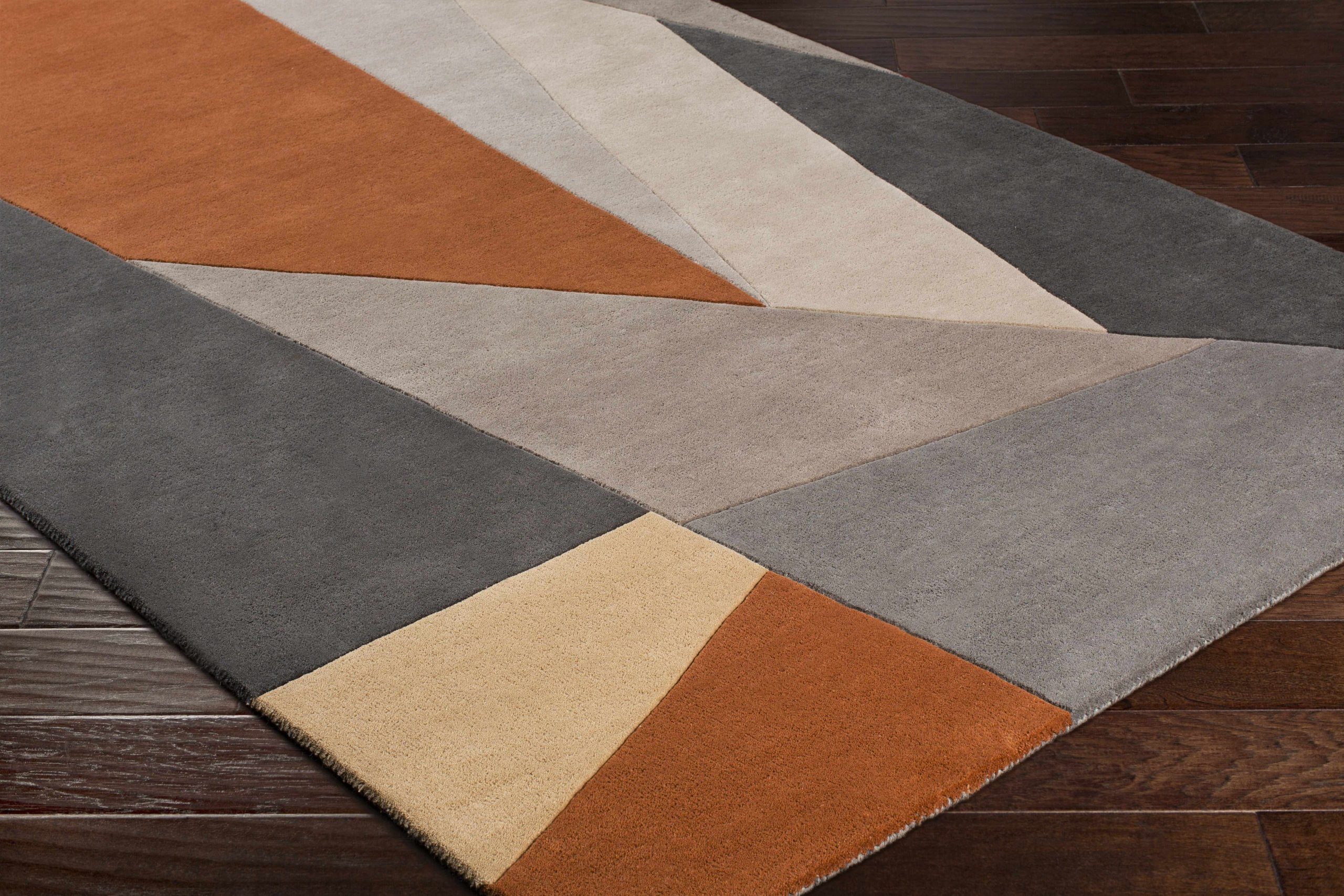 Bracknell Modern Wool Rug - Image 7