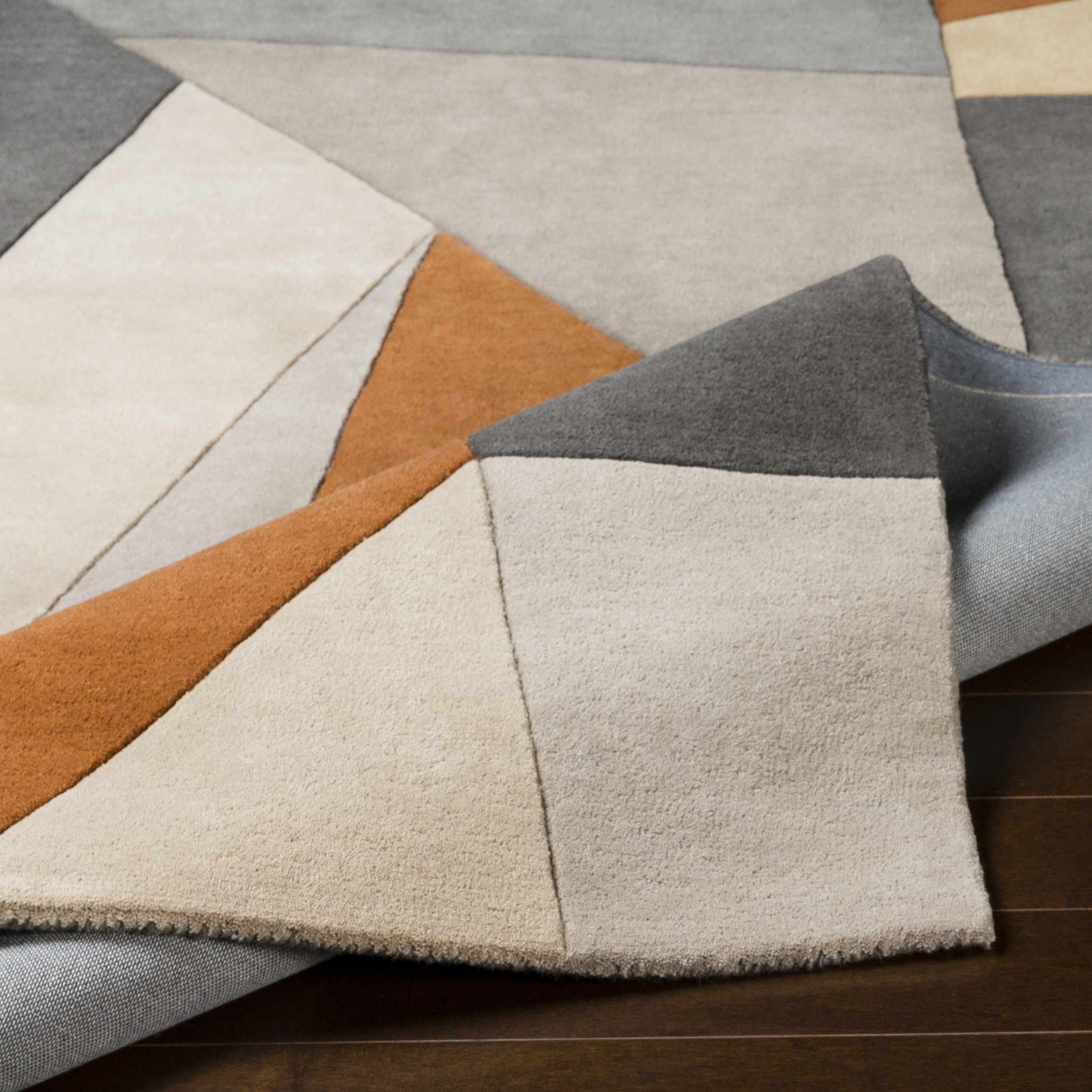 Bracknell Modern Wool Rug - Image 6
