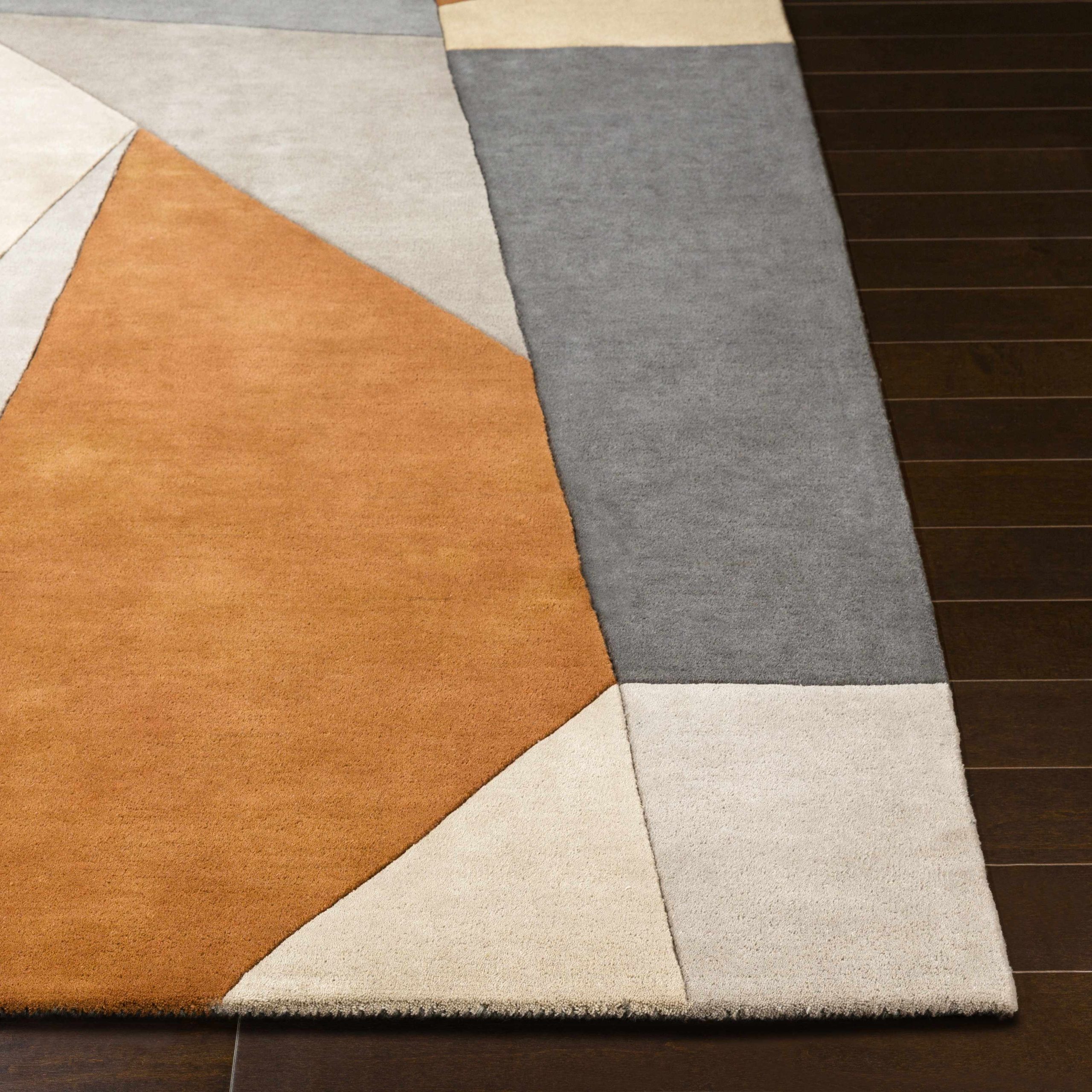 Bracknell Modern Wool Rug - Image 8