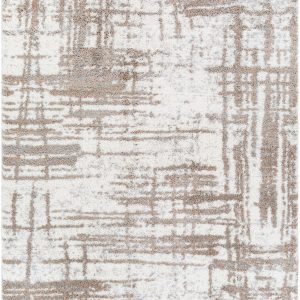 Broulee Abstract Striped Plush Rug