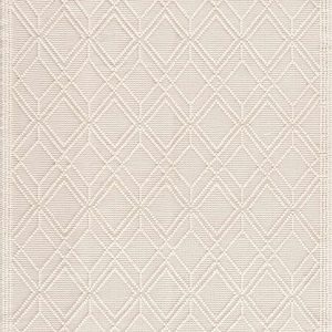 Ramsbury Beige Trellis Wool Rug