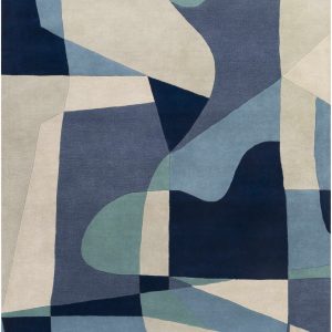 Crawfordsville Modern Hand Tufted Wool Rug