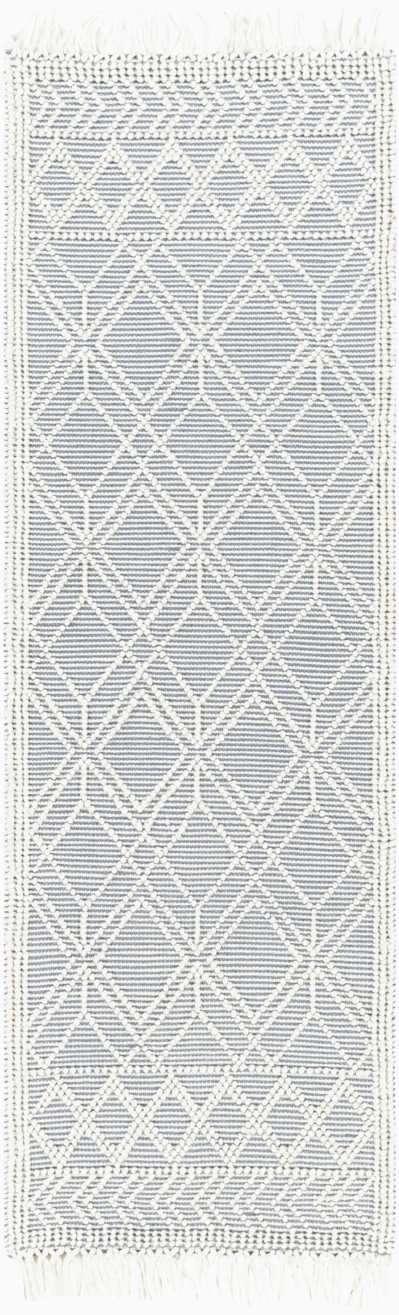 Ramsbury Denim Blue Wool Rug - Image 9