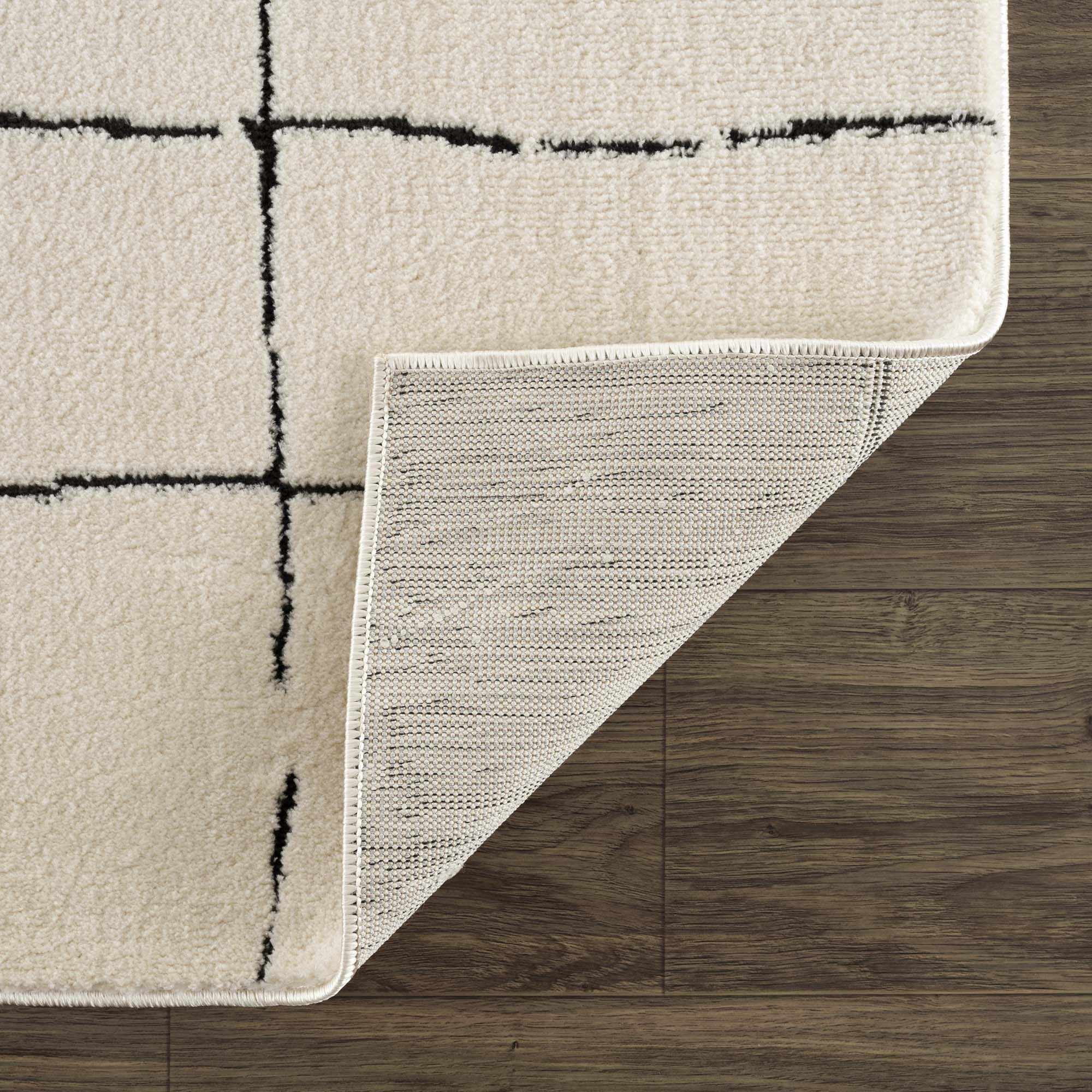 Koume Beige Maze Area Rug - Image 7