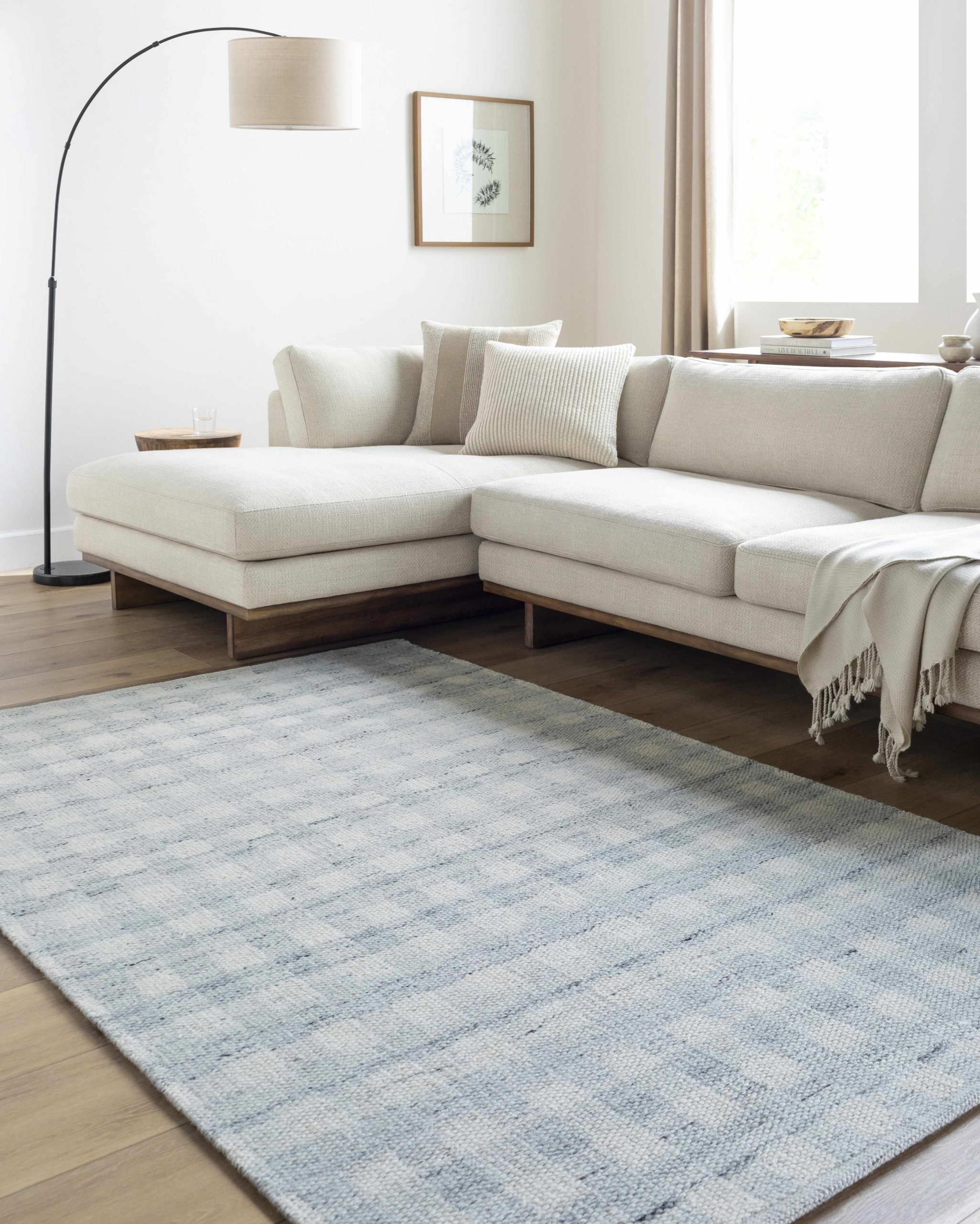 Garth Light Slate Area Rug - Image 2